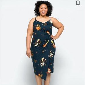 Nine Britton Vivienne Knit Fitted Midi Dress EUC